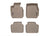 WeatherTech DigitalFit Floor Liners for BMW [Covers Front & Rear Row, Tan] | 45410-1-2