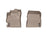 WeatherTech DigitalFit Floor Liners for 2019 2018 2017 2016 2015 2014 2013 2012 Nissan Versa [Covers Front Row, Tan] | 454111
