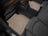 WeatherTech DigitalFit Floor Liners for 2018 2017 2016 2015 2014 2013 2012 2011 Audi A8 Quattro [Covers Rear (2nd) Row, Tan] | 454202