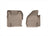 WeatherTech DigitalFit Floor Liners for F-250 Super Duty/F-350 Super Duty [Covers Front Row, Tan] | 454221