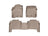 WeatherTech DigitalFit Floor Liners for LX570/Land Cruiser [Covers Front & Rear Row, Tan] | 454231-451572