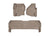 WeatherTech DigitalFit Floor Liners for F-250 Super Duty/F-350 Super Duty [Covers Front & Rear Row, Tan] | 454261-453052
