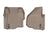 WeatherTech DigitalFit Floor Liners for F-250 Super Duty/F-350 Super Duty [Covers Front Row, Tan] | 454261
