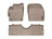 WeatherTech DigitalFit Floor Liners for 2017 2016 2015 2014 2013 2012 Toyota Prius V [Covers Front & Rear Row, Tan] | 45427-1-2