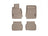 WeatherTech DigitalFit Floor Liners for BMW [Covers Front & Rear Row, Tan] | 45428-1-2