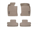 WeatherTech DigitalFit Floor Liners for 2015 2014 2013 2012 Mini Cooper [Covers Front & Rear Row, Tan] | 454301-451362