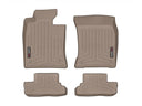 WeatherTech DigitalFit Floor Liners for 2015 2014 2013 2012 Mini Cooper [Covers Front & Rear Row, Tan] | 454301-451364