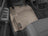 WeatherTech DigitalFit Floor Liners for F-250 Super Duty/F-350 Super Duty [Covers Front Row, Tan] | 454331