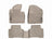 WeatherTech DigitalFit Floor Liners for 2018 2017 2016 2015 2014 2013 Hyundai Santa Fe Sport [Covers Front & Rear Row, Tan] | 45440-1-2