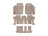 WeatherTech DigitalFit Floor Liners for INFINITI/Nissan [Covers Front & Both Rear Rows, Tan] | 45445-1-2-3