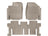 WeatherTech DigitalFit Floor Liners for INFINITI/Nissan [Covers Front & Rear Row, Tan] | 45445-1-2