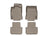 WeatherTech DigitalFit Floor Liners for 2015 2014 2013 2012 2011 2010 2009 Jaguar XF [Covers Front & Rear Row, Tan] | 45446-1-2