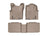 WeatherTech DigitalFit Floor Liners for 2015 2014 2013 2012 Toyota Tacoma [Covers Front & Rear Row, Tan] | 454521-450212