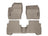 WeatherTech DigitalFit Floor Liners for C-Max/Escape [Covers Front & Rear Row, Tan] | 45459-1-2