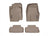 WeatherTech DigitalFit Floor Liners for 2014 2013 2012 Ford Mustang [Covers Front & Rear Row, Tan] | 454681-451392