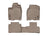 WeatherTech DigitalFit Floor Liners for 2018 2017 2016 Acura RDX [Covers Front & Rear Row, Tan] | 45471-1-3