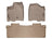 WeatherTech DigitalFit Floor Liners for 2020 2019 2018 2017 2016 2015 2014 2013 Toyota Sienna [Covers Front & Rear Row, Tan] | 454751-453002