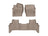 WeatherTech DigitalFit Floor Liners for 2022 2021 2020 2019 2018 2017 Land Rover Discovery [Covers Front & Rear Row, Tan] | 45480-1-6