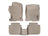 WeatherTech DigitalFit Floor Liners for 2017 2016 2015 2014 2013 Honda Accord [Covers Front & Rear Row, Tan] | 45481-1-2