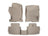 WeatherTech DigitalFit Floor Liners for 2017 2016 2015 2014 2013 Honda Accord [Covers Front & Rear Row, Tan] | 45481-1-3