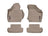 WeatherTech DigitalFit Floor Liners for Audi [Covers Front & Rear Row, Tan] | 45499-1-2