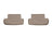 WeatherTech DigitalFit Floor Liners for Audi [Covers Rear (2nd) Row, Tan] | 454992