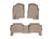 WeatherTech DigitalFit Floor Liners for Chevrolet/GMC/Isuzu [Covers Front & Rear Row, Tan] | 455021-450092