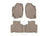 WeatherTech DigitalFit Floor Liners for 2018 2017 2016 Toyota RAV4 [Covers Front & Rear Row, Tan] | 45510-1-3