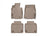 WeatherTech DigitalFit Floor Liners for LS460/LS600h [Covers Front & Rear Row, Tan] | 45514-1-3