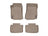 WeatherTech DigitalFit Floor Liners for 2014 2013 2012 2011 2010 2009 2008 Cadillac CTS [Covers Front & Rear Row, Tan] | 455201-451492