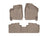 WeatherTech DigitalFit Floor Liners for 2016 2015 2014 2013 2012 Cadillac SRX [Covers Front & Rear Row, Tan] | 455211-452782