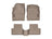 WeatherTech DigitalFit Floor Liners for 2014 2013 2012 2011 Chevrolet Cruze [Covers Front & Rear Row, Tan] | 455231-453442