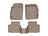 WeatherTech DigitalFit Floor Liners for 2017 2016 2015 2014 2013 2012 2011 Buick Regal [Covers Front & Rear Row, Tan] | 455241-453272