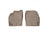 WeatherTech DigitalFit Floor Liners for 2015 2014 2013 2012 Toyota Prius Plug-In [Covers Front Row, Tan] | 455251