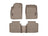 WeatherTech DigitalFit Floor Liners for 2020 2019 2018 2017 2016 2015 2014 Chevrolet Impala [Covers Front & Rear Row, Tan] | 45534-1-2