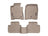 WeatherTech DigitalFit Floor Liners for 2014 2013 2012 2011 2010 2009 Acura TL [Covers Front & Rear Row, Tan] | 455361-452132