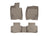 WeatherTech DigitalFit Floor Liners for 2020 2019 2018 2017 2016 2015 2014 Acura RLX [Covers Front & Rear Row, Tan] | 45558-1-2