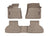 WeatherTech DigitalFit Floor Liners for X5/X6 [Covers Front & Rear Row, Tan] | 45559-1-2