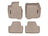 WeatherTech DigitalFit Floor Liners for BMW [Covers Front & Rear Row, Tan] | 45560-1-3