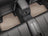 WeatherTech DigitalFit Floor Liners for BMW [Covers Rear (2nd) Row, Tan] | 455603