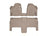 WeatherTech DigitalFit Floor Liners for 2016 2015 2014 2013 Chrysler Town & Country [Covers Front & Rear Row, Tan] | 455621-451412