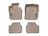 WeatherTech DigitalFit Floor Liners for 2015 2014 2013 BMW X1 [Covers Front & Rear Row, Tan] | 455741-453652
