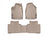 WeatherTech DigitalFit Floor Liners for 2020 2019 2018 2017 2016 2015 2014 Acura MDX [Covers Front & Rear Row, Tan] | 45576-1-2