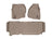 WeatherTech DigitalFit Floor Liners for F-250 Super Duty/F-350 Super Duty [Covers Front & Rear Row, Tan] | 455841-453053