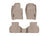 WeatherTech DigitalFit Floor Liners for Q50/Q60 [Covers Front & Rear Row, Tan] | 45586-1-2