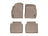 WeatherTech DigitalFit Floor Liners for 2016 2015 2014 Buick LaCrosse [Covers Front & Rear Row, Tan] | 455901-451442