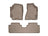 WeatherTech DigitalFit Floor Liners for 2010 2009 2008 2007 2006 2005 Kia Sportage [Covers Front & Rear Row, Tan] | 455911-451292