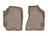 WeatherTech DigitalFit Floor Liners for 2010 2009 2008 2007 2006 2005 Kia Sportage [Covers Front Row, Tan] | 455911