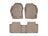 WeatherTech DigitalFit Floor Liners for 2016 2015 2014 Toyota Corolla [Covers Front & Rear Row, Tan] | 455941-455802