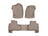 WeatherTech DigitalFit Floor Liners for Tahoe/Yukon [Covers Front & Rear Row, Tan] | 45607-1-2